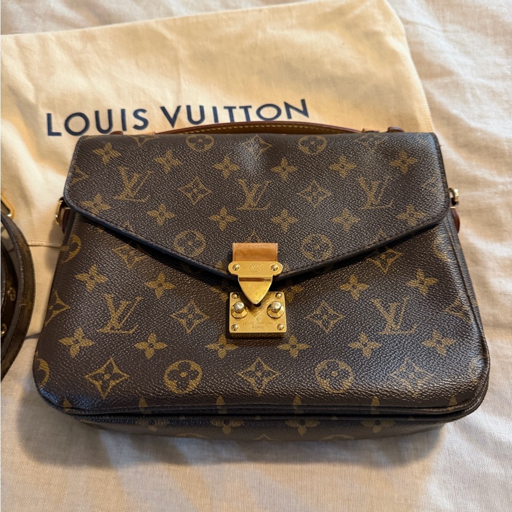Louis Vuitton Brown Monogram Crossbody Bag